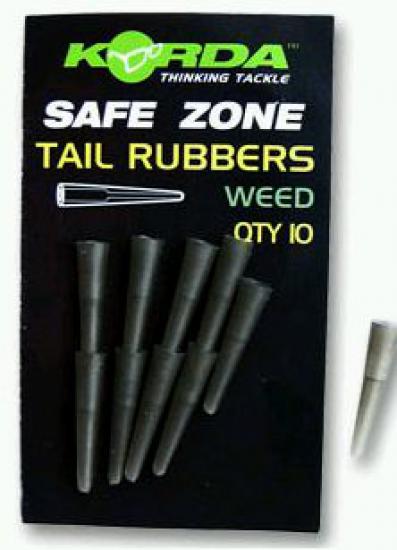 Korda Tail Rubbers 10 ks Weed